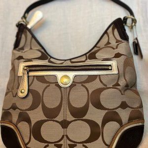 Coach Signature Canvas Handbag